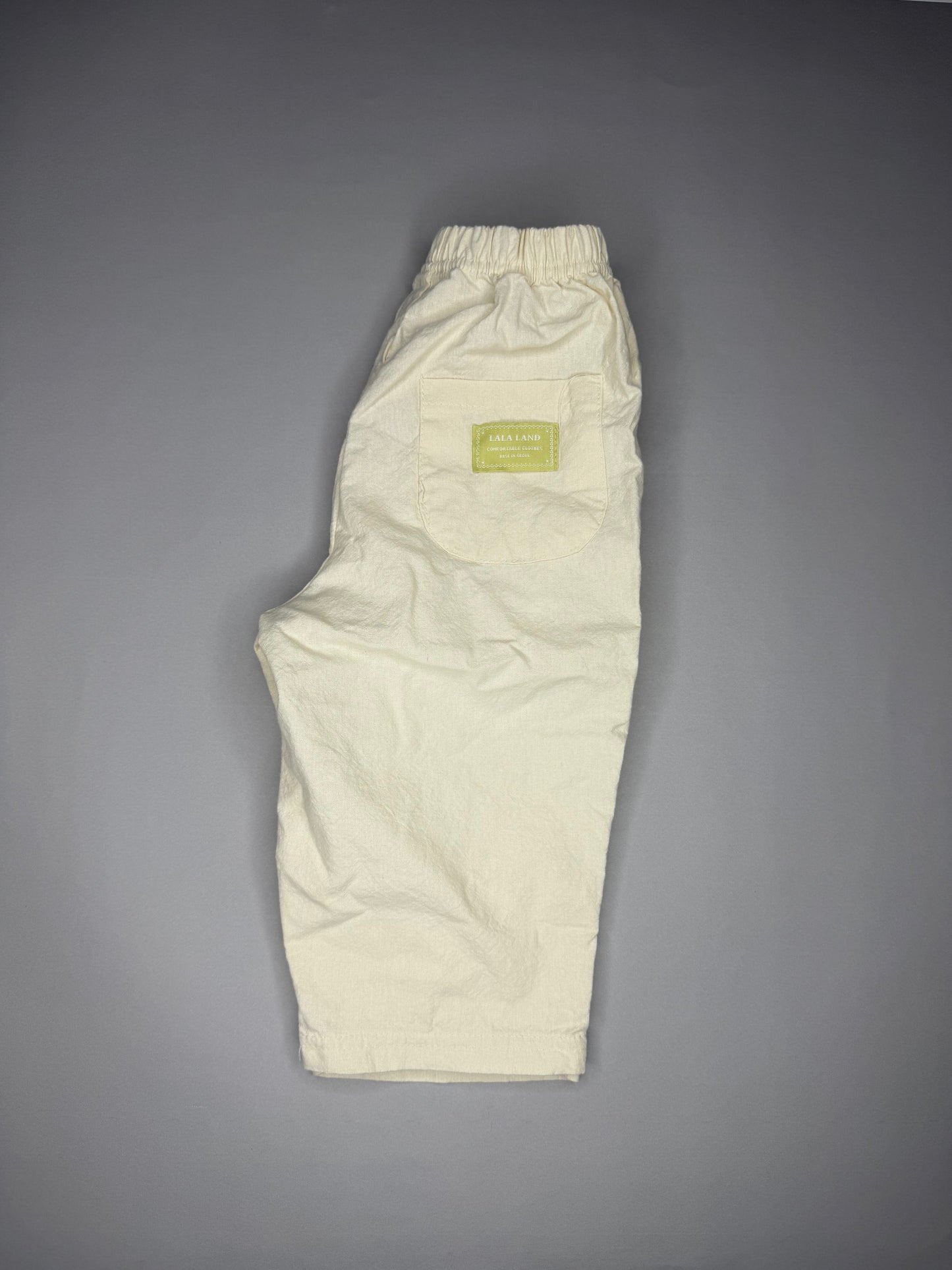 Pantaloni Lejeri din Bumbac